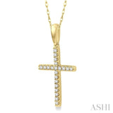 Cross Diamond Pendant