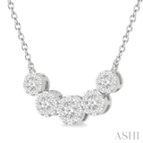 Lovebright Essential Diamond Smile Necklace