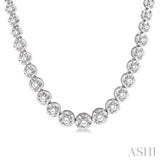 Illusion Plate Diamond Necklace