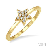 Star Petite Diamond Fashion Ring