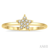 Star Petite Diamond Fashion Ring