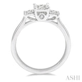 3 Stone Lovebright Essential Diamond Ring