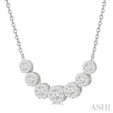 Lovebright Essential Diamond Smile Necklace